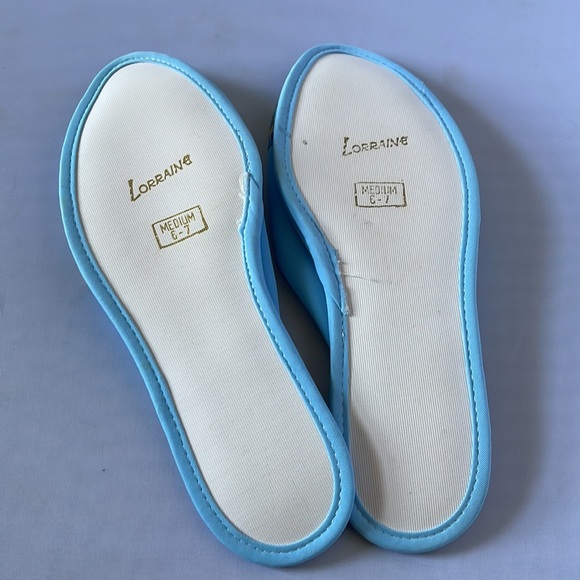 Lorraine Vintage Red Slippers (NN) - Picture 4 of 4